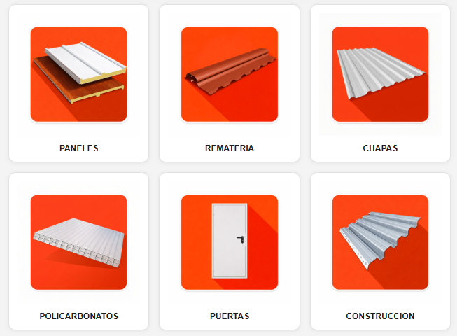Categorías del catálogo